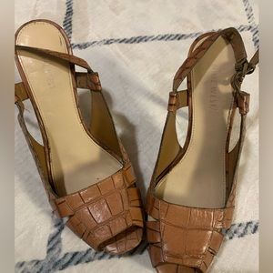 Nine West slingback heel